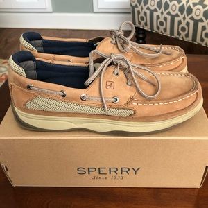Sperry Lanyard Boat Shoes Boys size 6.5M